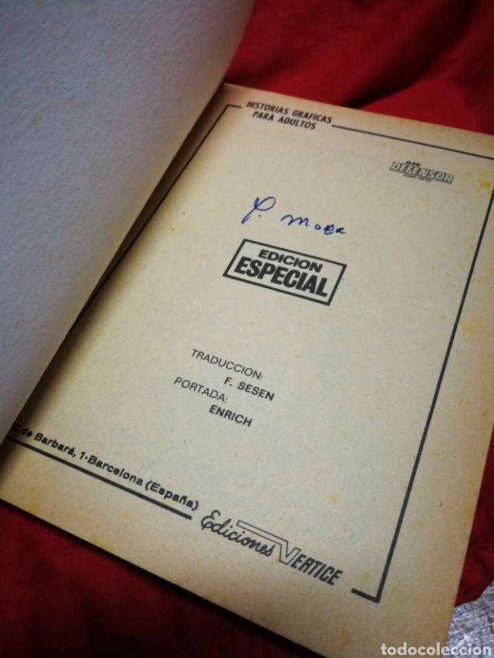 C&oacute;mics: DAN DEFENSOR (DARE-DEVIL)- EDICIONES V&Eacute;RTICE, N&deg;5 (COMICS GROUP), TACO, 1969. - Foto 2