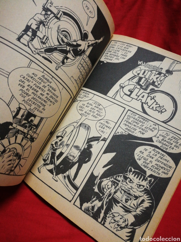 C&oacute;mics: DAN DEFENSOR (DARE-DEVIL)- EDICIONES V&Eacute;RTICE, N&deg;5 (COMICS GROUP), TACO, 1969. - Foto 4
