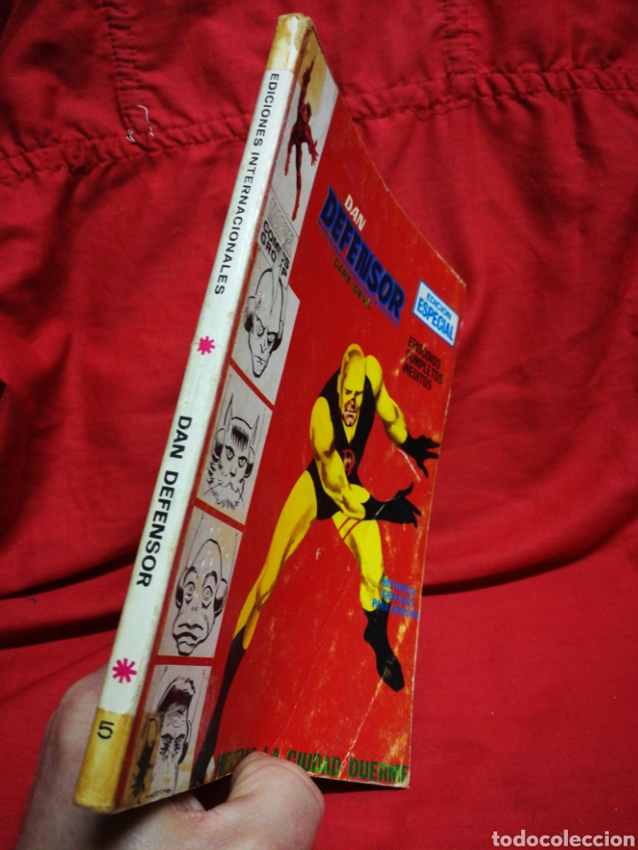 C&oacute;mics: DAN DEFENSOR (DARE-DEVIL)- EDICIONES V&Eacute;RTICE, N&deg;5 (COMICS GROUP), TACO, 1969. - Foto 6