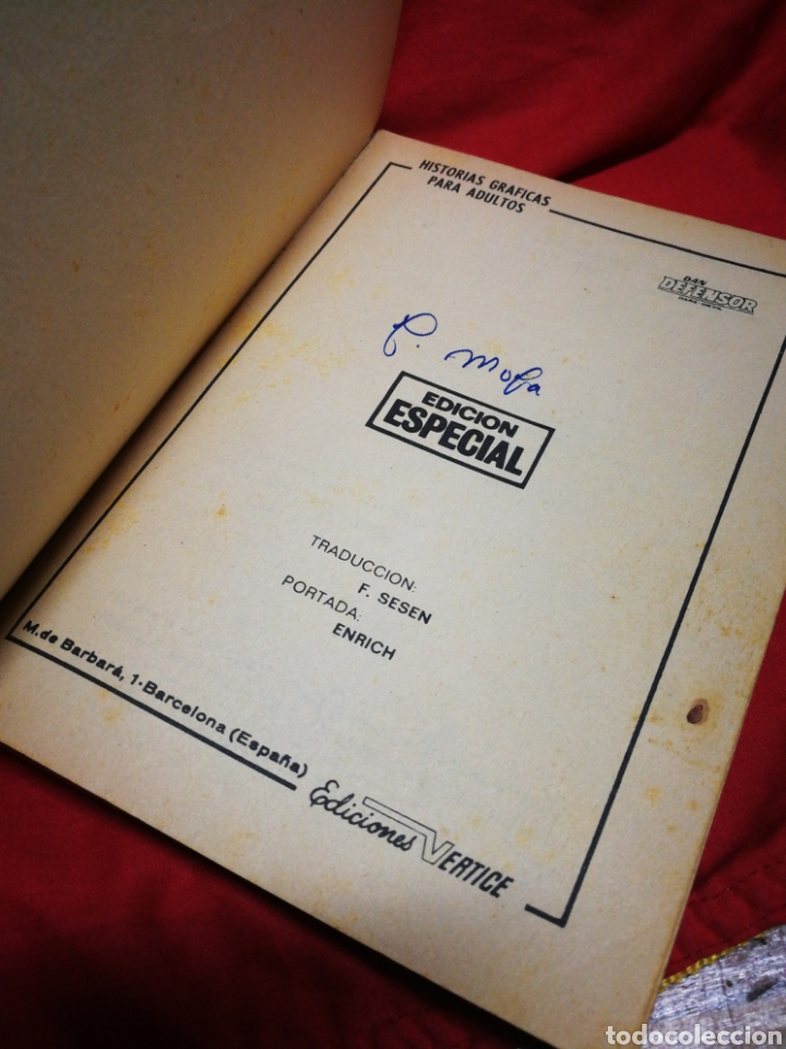 C&oacute;mics: DAN DEFENSOR (DARE-DEVIL)- EDICIONES V&Eacute;RTICE, N&deg;8 (COMICS GROUP), TACO, 1970. - Foto 2