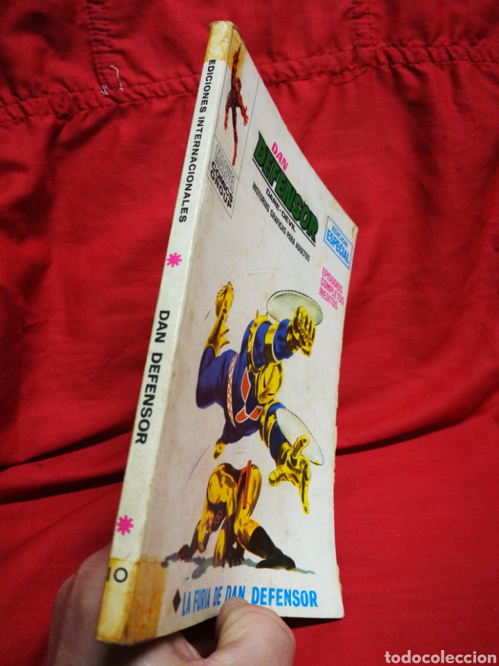 C&oacute;mics: DAN DEFENSOR (DARE-DEVIL)- EDICIONES V&Eacute;RTICE, N&deg;10 (COMICS GROUP), TACO, 1970. - Foto 5
