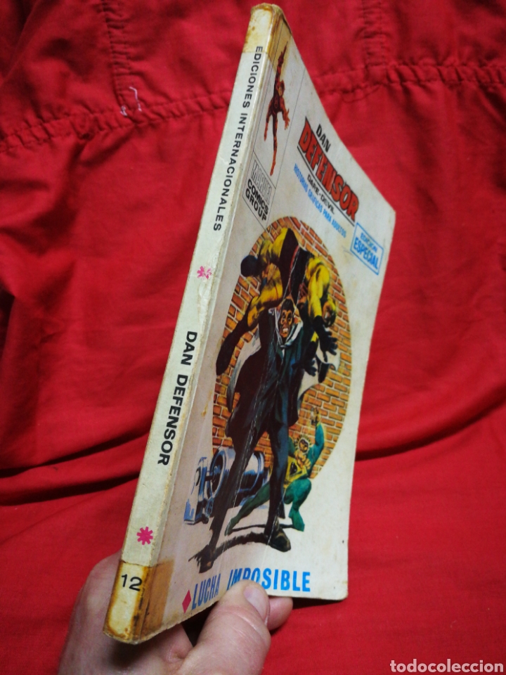 C&oacute;mics: DAN DEFENSOR (DARE-DEVIL)- EDICIONES V&Eacute;RTICE, N&deg;12 (COMICS GROUP), TACO, 1970. - Foto 5