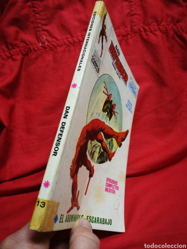 C&oacute;mics: DAN DEFENSOR (DARE-DEVIL)- EDICIONES V&Eacute;RTICE, N&deg;13 (COMICS GROUP), TACO, 1970. - Foto 5