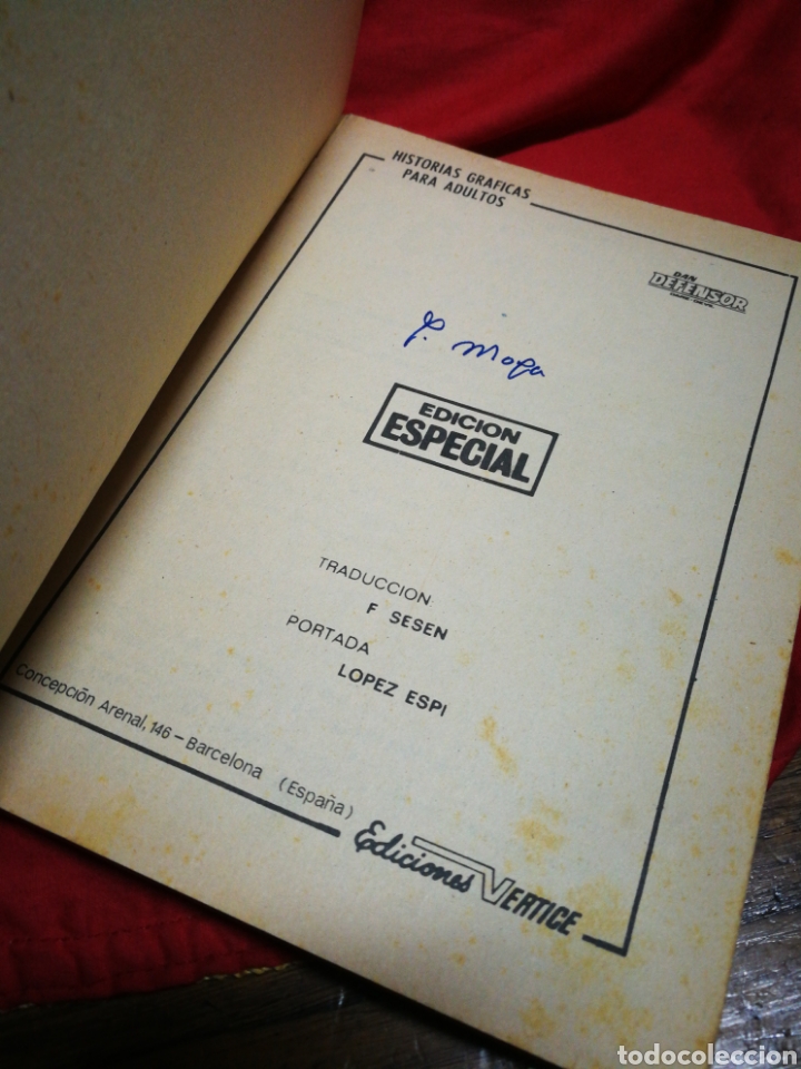 C&oacute;mics: DAN DEFENSOR (DARE-DEVIL)- EDICIONES V&Eacute;RTICE, N&deg;14 (COMICS GROUP), TACO. 1970. - Foto 2