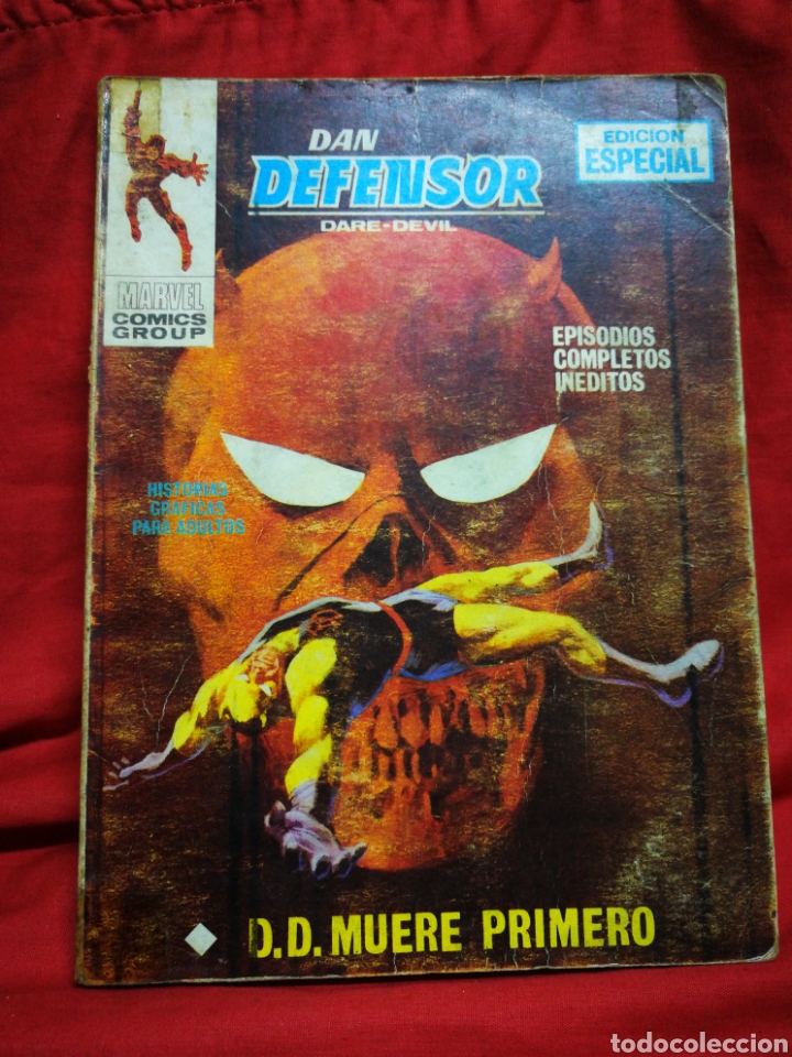 C&oacute;mics: DAN DEFENSOR (DARE-DEVIL)- EDICIONES V&Eacute;RTICE, N&deg;14 (COMICS GROUP), TACO. 1970. - Foto 1