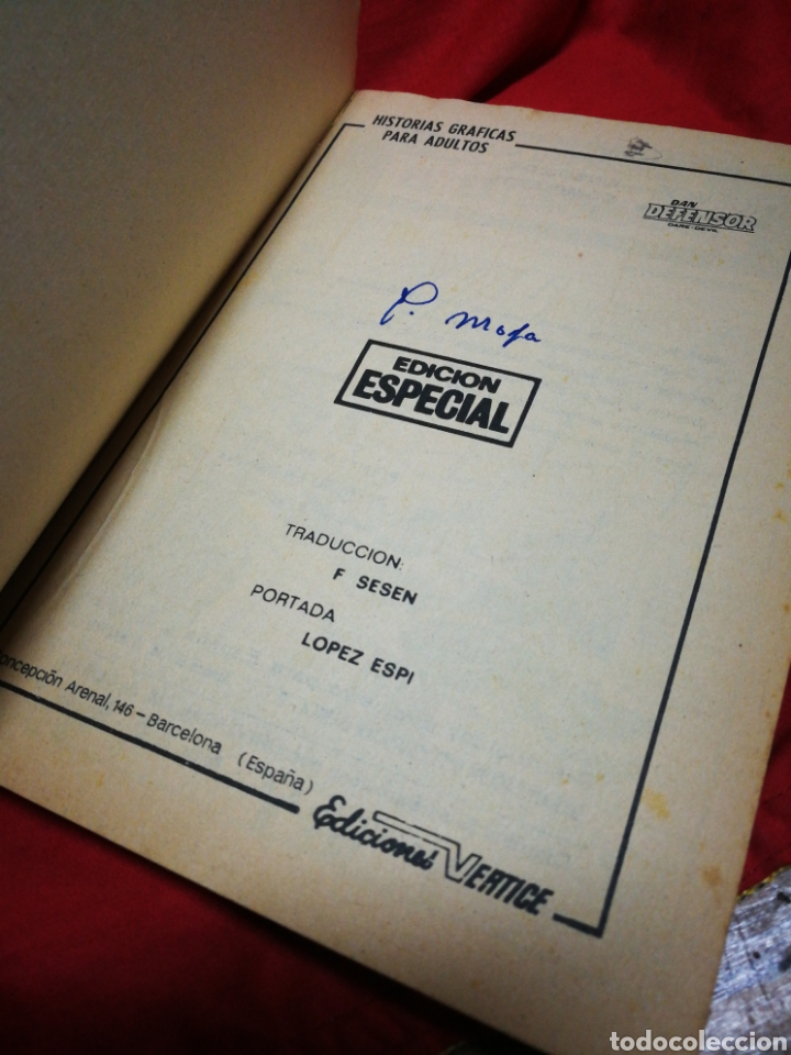C&oacute;mics: DAN DEFENSOR (DARE-DEVIL)- EDICIONES V&Eacute;RTICE, N&deg;16 (COMICS GROUP), TACO, 1971. - Foto 2