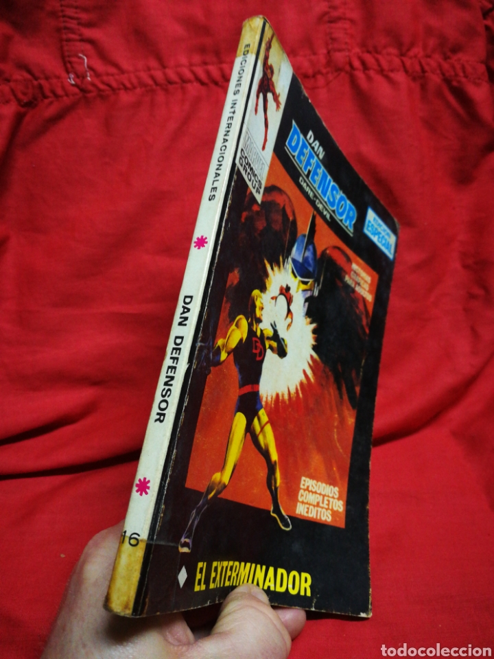 C&oacute;mics: DAN DEFENSOR (DARE-DEVIL)- EDICIONES V&Eacute;RTICE, N&deg;16 (COMICS GROUP), TACO, 1971. - Foto 5