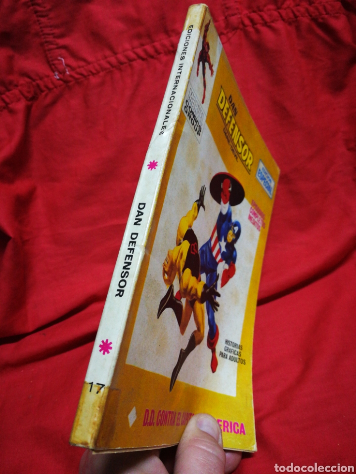 C&oacute;mics: DAN DEFENSOR (DARE-DEVIL)- EDICIONES V&Eacute;RTICE, N&deg;17 (COMICS GROUP), TACO, 1971. - Foto 5