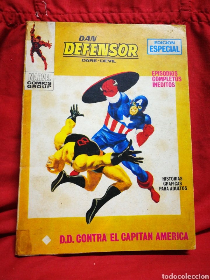 C&oacute;mics: DAN DEFENSOR (DARE-DEVIL)- EDICIONES V&Eacute;RTICE, N&deg;17 (COMICS GROUP), TACO, 1971. - Foto 1