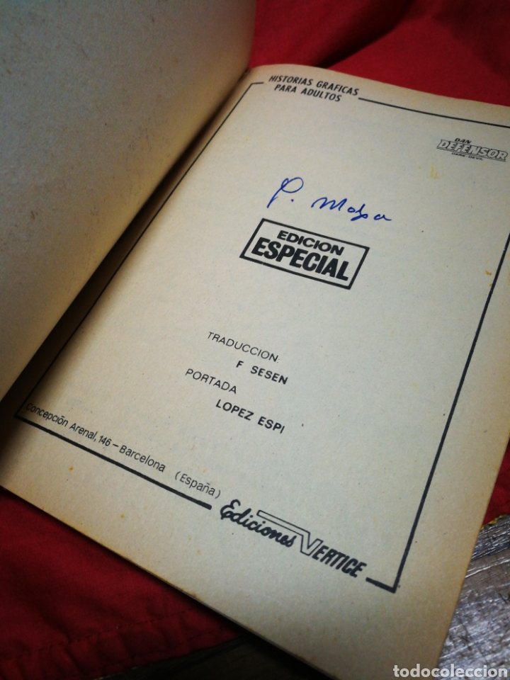 C&oacute;mics: DAN DEFENSOR (DARE-DEVIL)- EDICIONES V&Eacute;RTICE, N&deg;19 (COMICS GROUP), TACO, 1971. - Foto 2