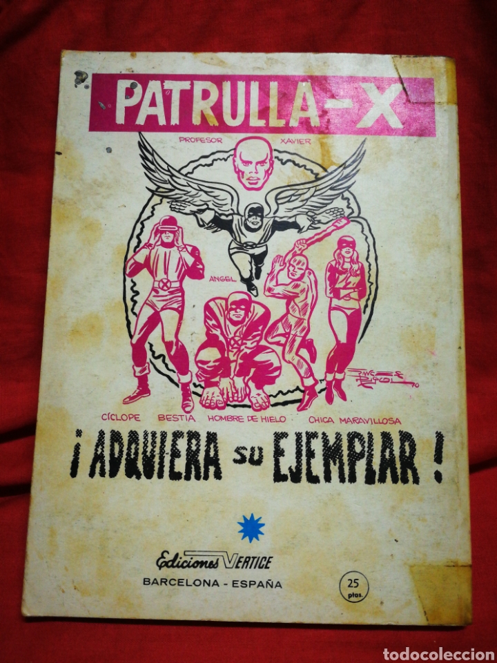 C&oacute;mics: DAN DEFENSOR (DARE-DEVIL)- EDICIONES V&Eacute;RTICE, N&deg;19 (COMICS GROUP), TACO, 1971. - Foto 4