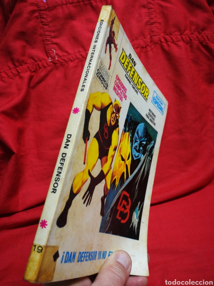 C&oacute;mics: DAN DEFENSOR (DARE-DEVIL)- EDICIONES V&Eacute;RTICE, N&deg;19 (COMICS GROUP), TACO, 1971. - Foto 5