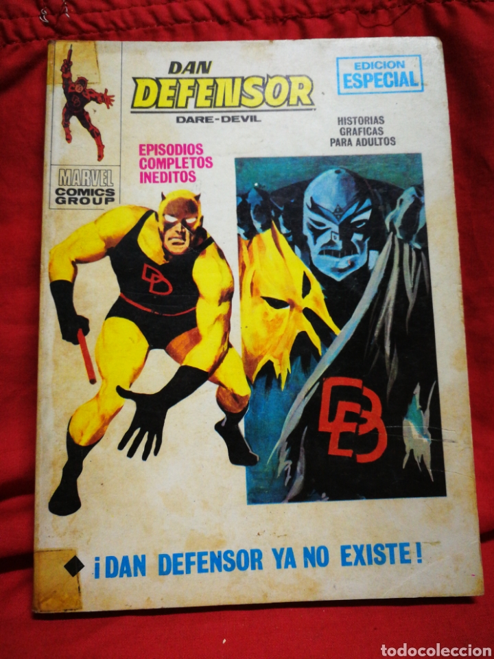 C&oacute;mics: DAN DEFENSOR (DARE-DEVIL)- EDICIONES V&Eacute;RTICE, N&deg;19 (COMICS GROUP), TACO, 1971. - Foto 1