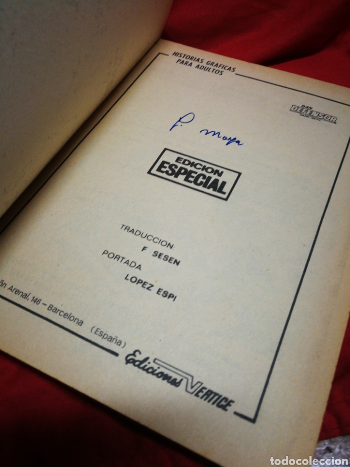C&oacute;mics: DAN DEFENSOR (DARE-DEVIL)- EDICIONES V&Eacute;RTICE, N&deg;20 (COMICS GROUP), TACO, 1971. - Foto 2