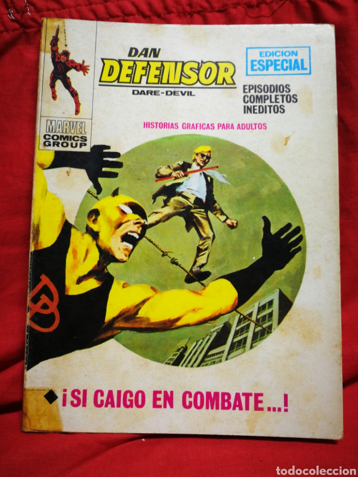 C&oacute;mics: DAN DEFENSOR (DARE-DEVIL)- EDICIONES V&Eacute;RTICE, N&deg;20 (COMICS GROUP), TACO, 1971. - Foto 1