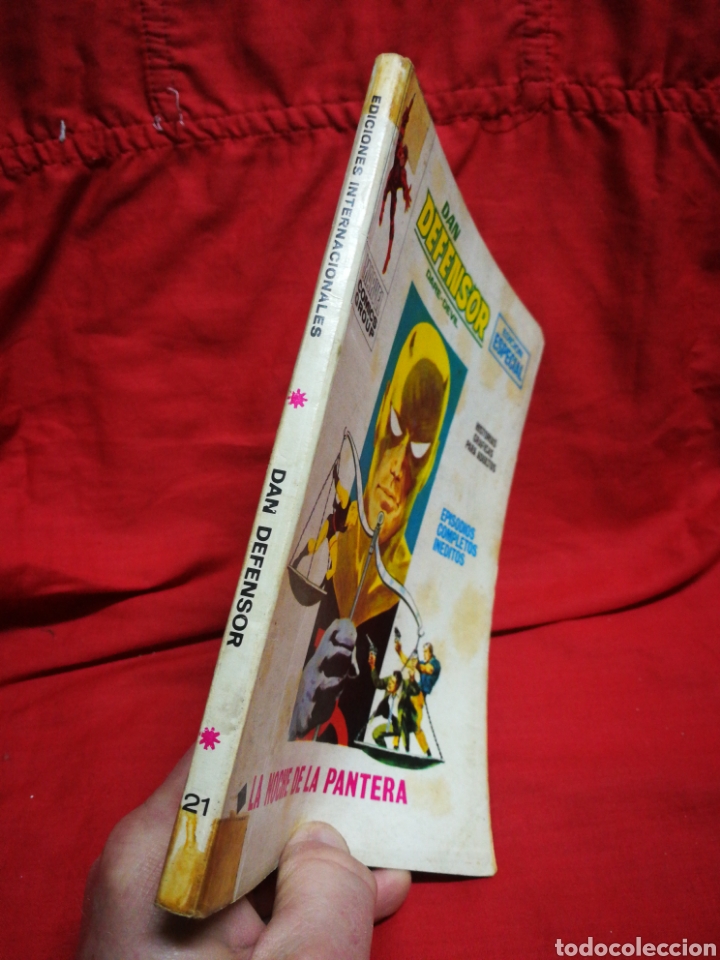 C&oacute;mics: DAN DEFENSOR (DARE-DEVIL)- EDICIONES V&Eacute;RTICE, N&deg;21- C&Oacute;MICS GROUP, ED. ESPECIAL, TACO. 1971 - Foto 6