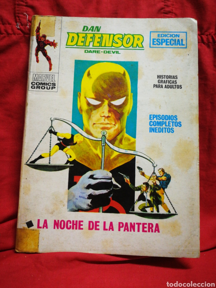 C&oacute;mics: DAN DEFENSOR (DARE-DEVIL)- EDICIONES V&Eacute;RTICE, N&deg;21- C&Oacute;MICS GROUP, ED. ESPECIAL, TACO. 1971 - Foto 1