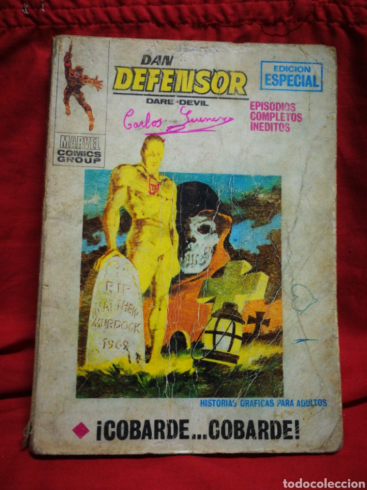 C&oacute;mics: DAN DEFENSOR (DARE-DEVIL)- EDICIONES V&Eacute;RTICE, N&deg;22- C&Oacute;MICS GROUP, ED. ESPECIAL, TACO. 1971 - Foto 1