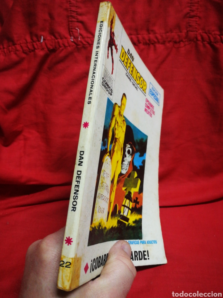 C&oacute;mics: DAN DEFENSOR (DARE-DEVIL)- EDICIONES V&Eacute;RTICE, N&deg;22- C&Oacute;MICS GROUP, ED. ESPECIAL, TACO. 1971 - Foto 5