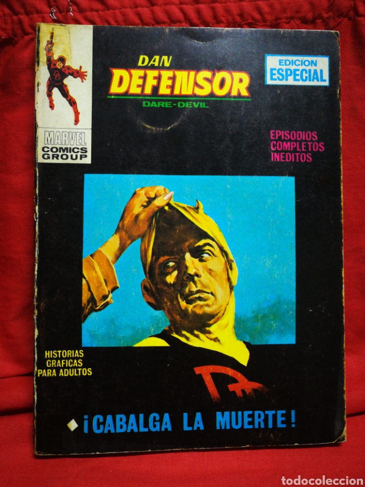 C&oacute;mics: DAN DEFENSOR (DARE-DEVIL)- EDICIONES V&Eacute;RTICE, N&deg;23- C&Oacute;MICS GROUP, ED. ESPECIAL, TACO. 1971 - Foto 1
