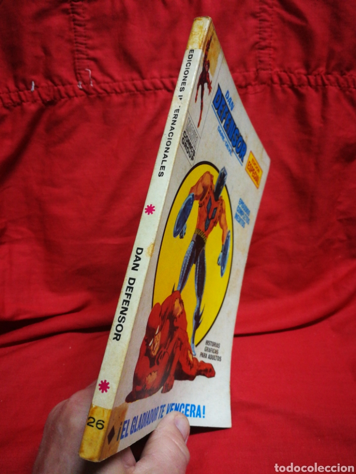 C&oacute;mics: DAN DEFENSOR (DARE-DEVIL)- EDICIONES V&Eacute;RTICE, N&deg;26- C&Oacute;MICS GROUP, ED. ESPECIAL, TACO. 1971 - Foto 5