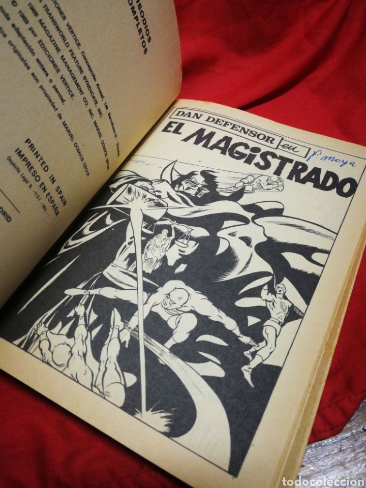 C&oacute;mics: DAN DEFENSOR (DARE-DEVIL)- EDICIONES V&Eacute;RTICE, N&deg;29- C&Oacute;MICS GROUP, ED. ESPECIAL, TACO. 1971 - Foto 3