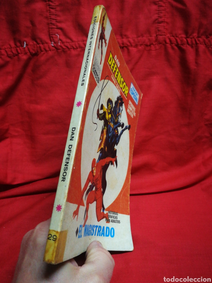 C&oacute;mics: DAN DEFENSOR (DARE-DEVIL)- EDICIONES V&Eacute;RTICE, N&deg;29- C&Oacute;MICS GROUP, ED. ESPECIAL, TACO. 1971 - Foto 5
