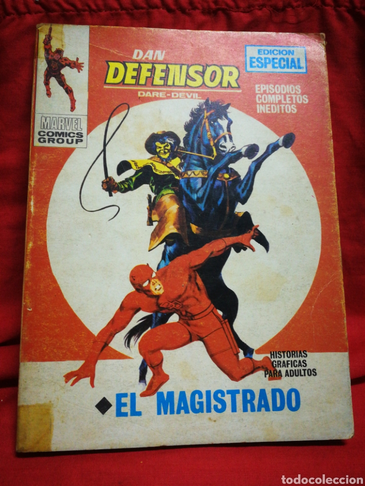C&oacute;mics: DAN DEFENSOR (DARE-DEVIL)- EDICIONES V&Eacute;RTICE, N&deg;29- C&Oacute;MICS GROUP, ED. ESPECIAL, TACO. 1971 - Foto 1