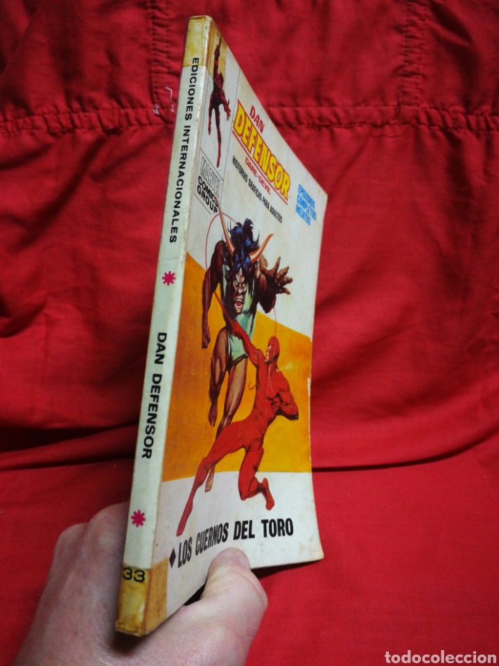 C&oacute;mics: DAN DEFENSOR (DARE-DEVIL)- EDICIONES V&Eacute;RTICE, N&deg;33- C&Oacute;MICS GROUP, ED. ESPECIAL, TACO. 1972 - Foto 5