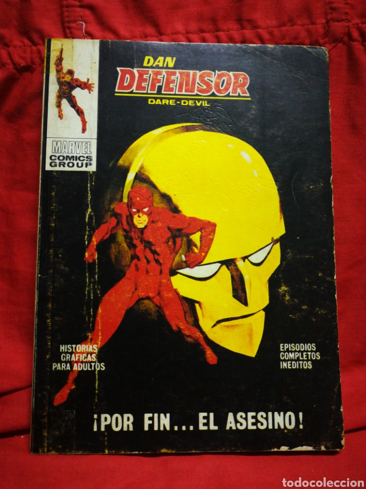 C&oacute;mics: DAN DEFENSOR (DARE-DEVIL)- EDICIONES V&Eacute;RTICE, N&deg;36- C&Oacute;MICS GROUP, ED. ESPECIAL, TACO. 1972 - Foto 1