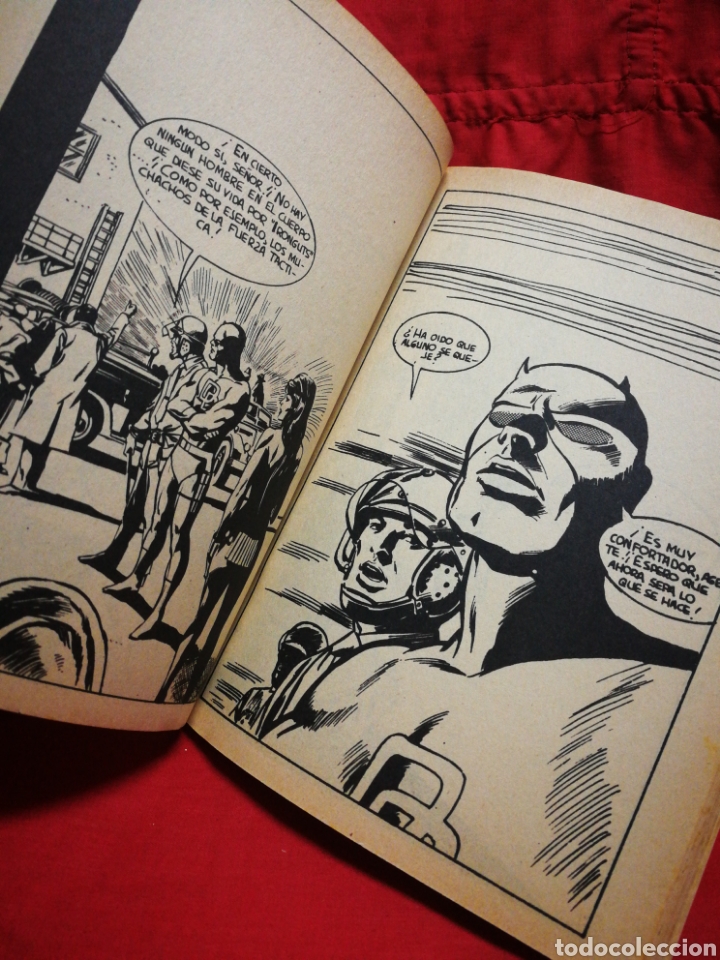 C&oacute;mics: DAN DEFENSOR (DARE-DEVIL)- EDICIONES V&Eacute;RTICE, N&deg;38- C&Oacute;MICS GROUP, ED. ESPECIAL, TACO. 1972 - Foto 3