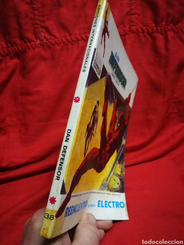 C&oacute;mics: DAN DEFENSOR (DARE-DEVIL)- EDICIONES V&Eacute;RTICE, N&deg;38- C&Oacute;MICS GROUP, ED. ESPECIAL, TACO. 1972 - Foto 5