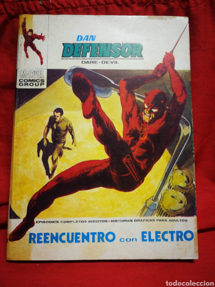 C&oacute;mics: DAN DEFENSOR (DARE-DEVIL)- EDICIONES V&Eacute;RTICE, N&deg;38- C&Oacute;MICS GROUP, ED. ESPECIAL, TACO. 1972 - Foto 1