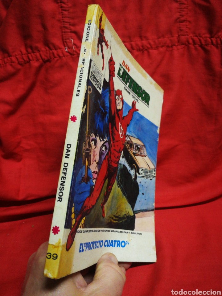 C&oacute;mics: DAN DEFENSOR (DARE-DEVIL)- EDICIONES V&Eacute;RTICE, N&deg;39- C&Oacute;MICS GROUP, ED. ESPECIAL, TACO. 1972 - Foto 5