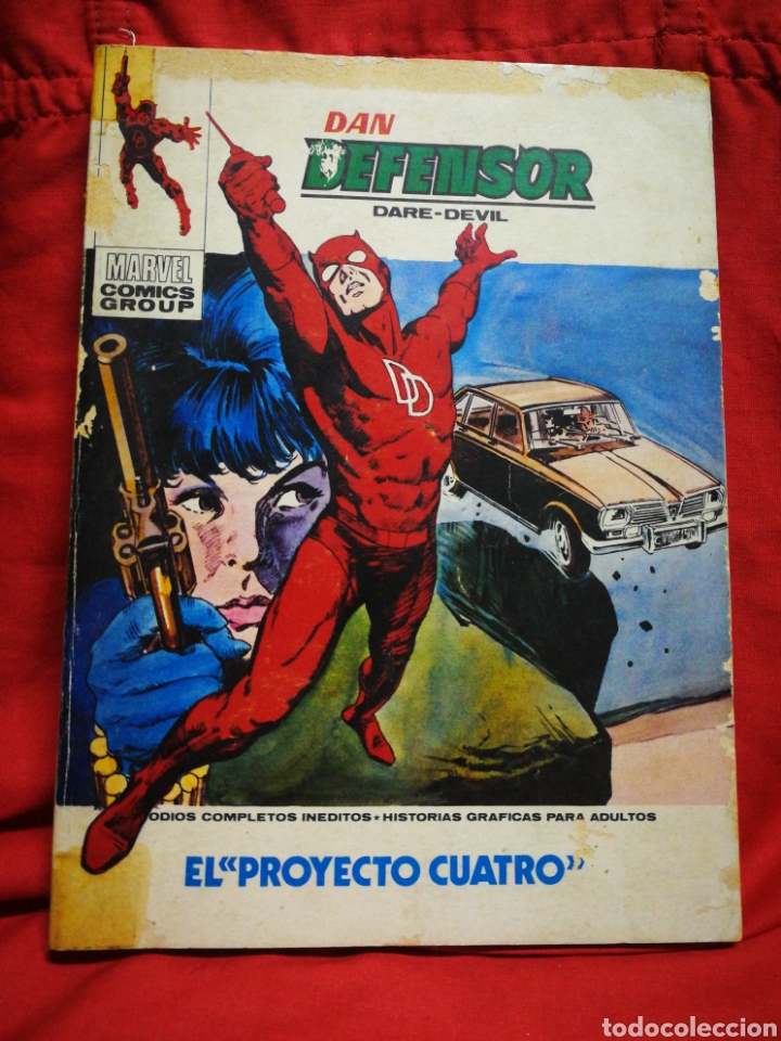 C&oacute;mics: DAN DEFENSOR (DARE-DEVIL)- EDICIONES V&Eacute;RTICE, N&deg;39- C&Oacute;MICS GROUP, ED. ESPECIAL, TACO. 1972 - Foto 1