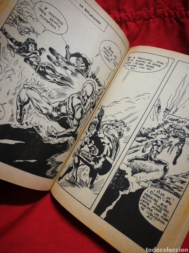 C&oacute;mics: DAN DEFENSOR (DARE-DEVIL)- EDICIONES V&Eacute;RTICE, N&deg;43- C&Oacute;MICS GROUP, ED. ESPECIAL, TACO. 1972 - Foto 3