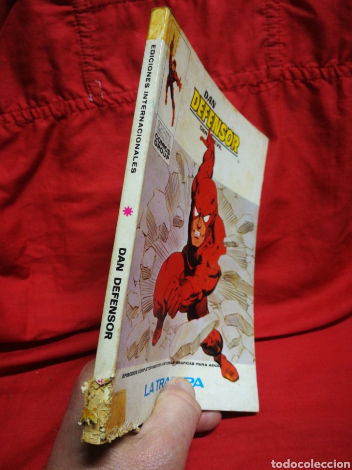 C&oacute;mics: DAN DEFENSOR (DARE-DEVIL)- EDICIONES V&Eacute;RTICE, N&deg;43- C&Oacute;MICS GROUP, ED. ESPECIAL, TACO. 1972 - Foto 5