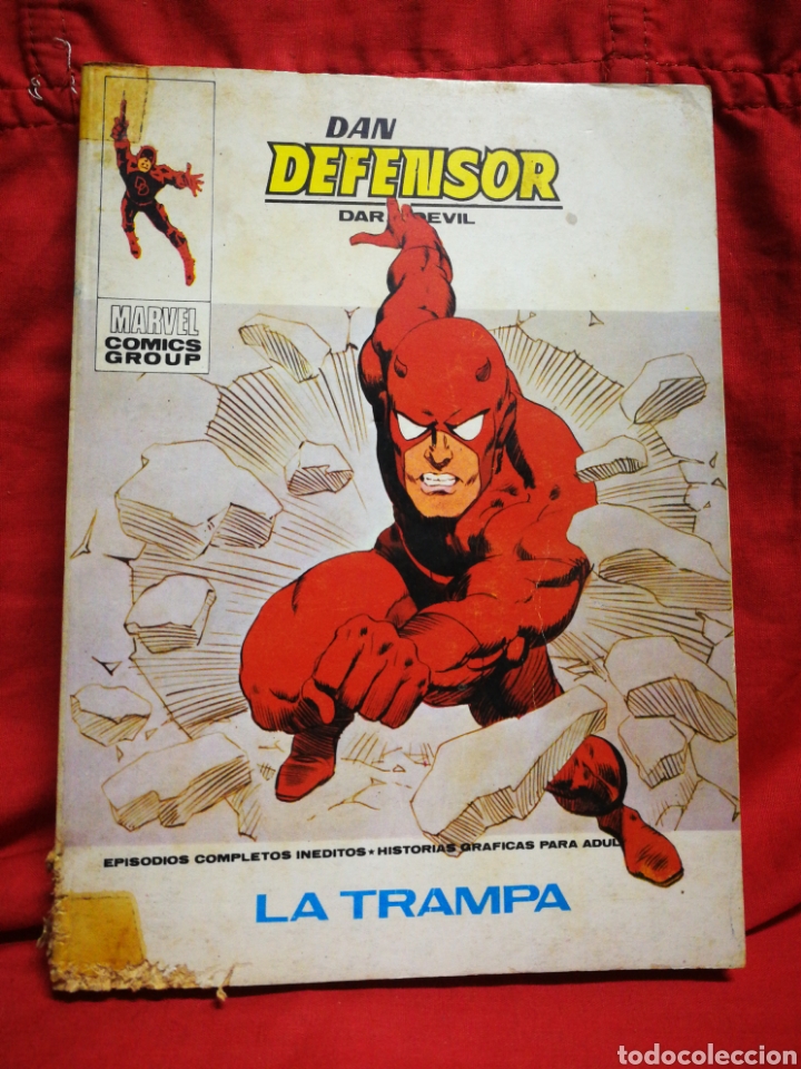 C&oacute;mics: DAN DEFENSOR (DARE-DEVIL)- EDICIONES V&Eacute;RTICE, N&deg;43- C&Oacute;MICS GROUP, ED. ESPECIAL, TACO. 1972 - Foto 1
