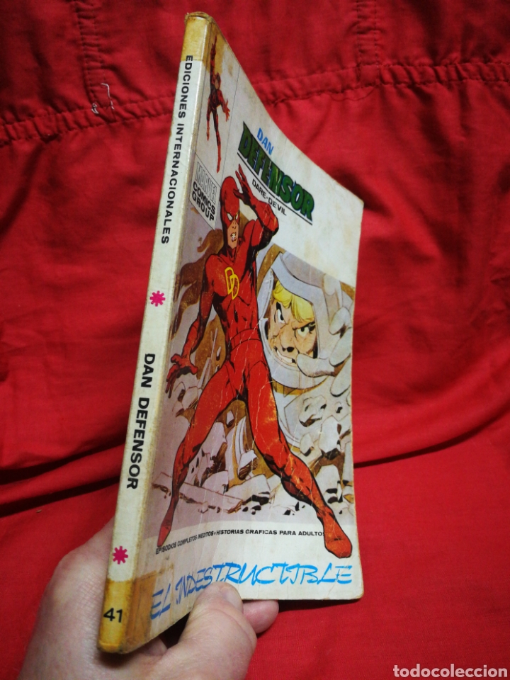 C&oacute;mics: DAN DEFENSOR (DARE-DEVIL)- EDICIONES V&Eacute;RTICE, N&deg;41- C&Oacute;MICS GROUP, ED. ESPECIAL, TACO. 1972 - Foto 5