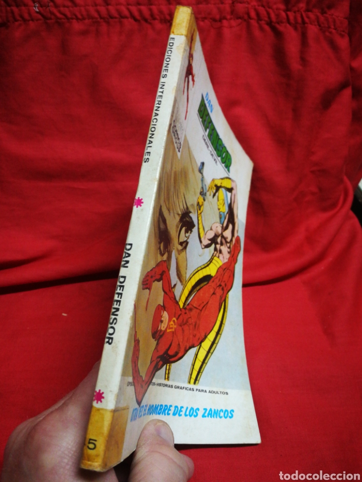 C&oacute;mics: DAN DEFENSOR (DARE-DEVIL)- EDICIONES V&Eacute;RTICE, N&deg;45- C&Oacute;MICS GROUP, ED. ESPECIAL, TACO. 1973 - Foto 5