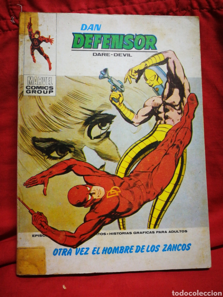 C&oacute;mics: DAN DEFENSOR (DARE-DEVIL)- EDICIONES V&Eacute;RTICE, N&deg;45- C&Oacute;MICS GROUP, ED. ESPECIAL, TACO. 1973 - Foto 1