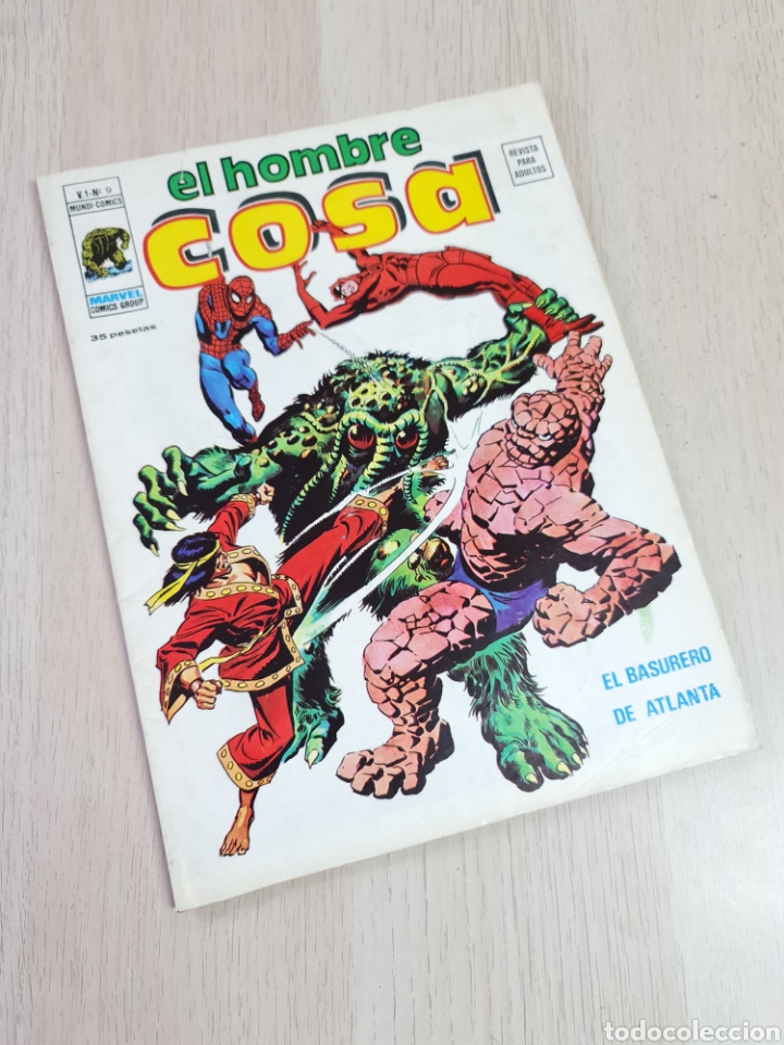 C&oacute;mics: MUY BUEN ESTADO EL HOMBRE COSA 9 COMICS VERTICE - Foto 1