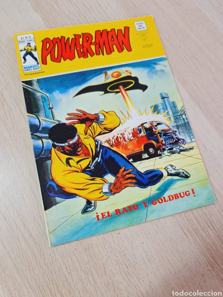C&oacute;mics: DE KIOSCO POWER-MAN 12 POWERMAN COMICS VERTICE - Foto 1