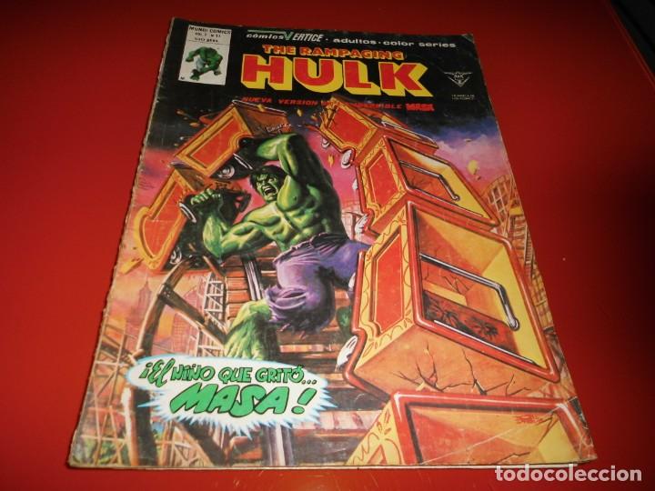C&oacute;mics: The rampaging Hulk vol. 1 n&ordm; 11 vertice - Foto 1