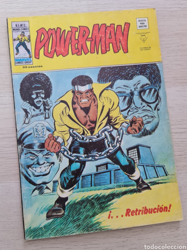 C&oacute;mics: BUEN ESTADO POWER-MAN 2 POWERMAN COMICS VERTICE - Foto 1