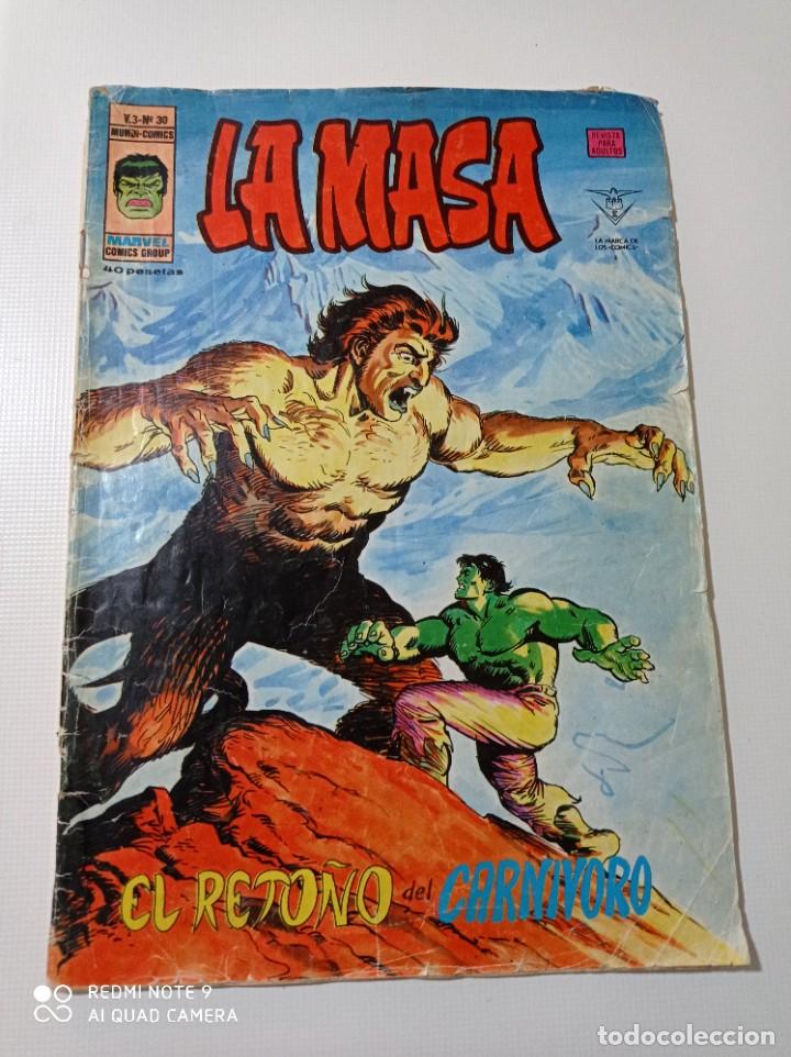 C&oacute;mics: Antiguo comic de La Masa N,30 El reto&ntilde;o del Carn&iacute;voro - Foto 1
