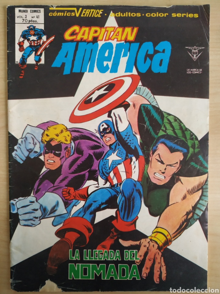 C&oacute;mics: C&oacute;mics VERTICE Capit&aacute;n Am&eacute;rica VOL. 3 N&deg;41 - Foto 1