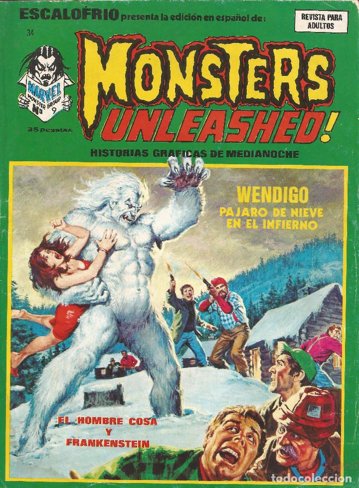 C&oacute;mics: C&oacute;mic Monsters Unleashed n&ordm;34 V&eacute;rtice - Foto 1