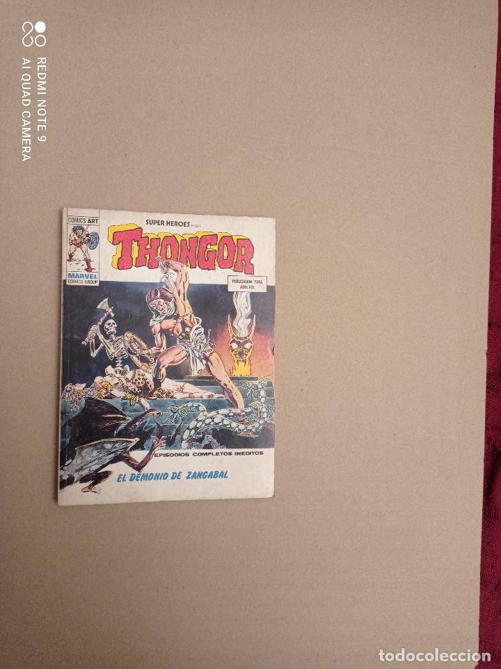 C&oacute;mics: super h&eacute;roes, vertice vol. 1 n&ordm; 9, thongor - Foto 1