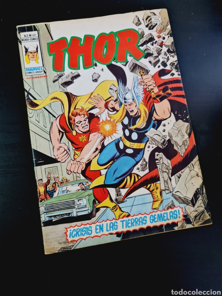 C&oacute;mics: BUEN ESTADO THOR 42 VOL II MUNDI COMICS VERTICE - Foto 1